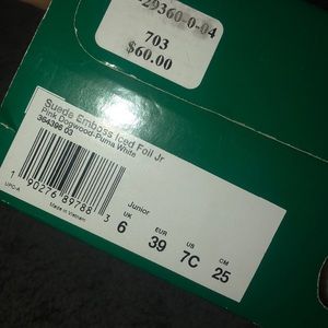 Suede Emboss Iced Foil Jr Pumas